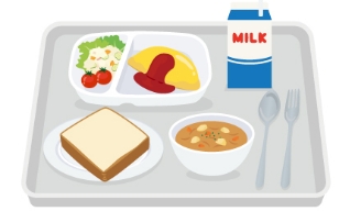 病院食の食事トレー